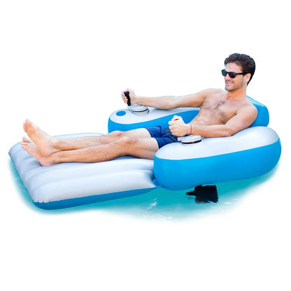 The Motorized Pool Float