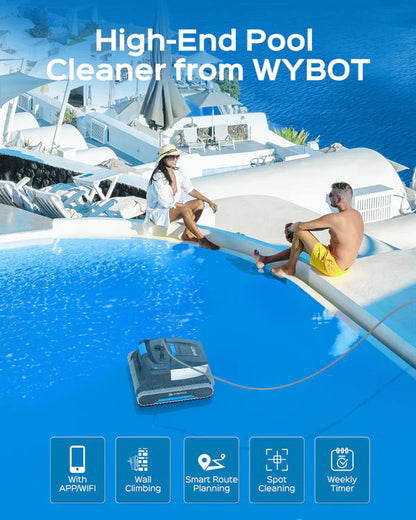 WYBOT L1 High-end Corded Robotic Pool Cleaner with APP Control