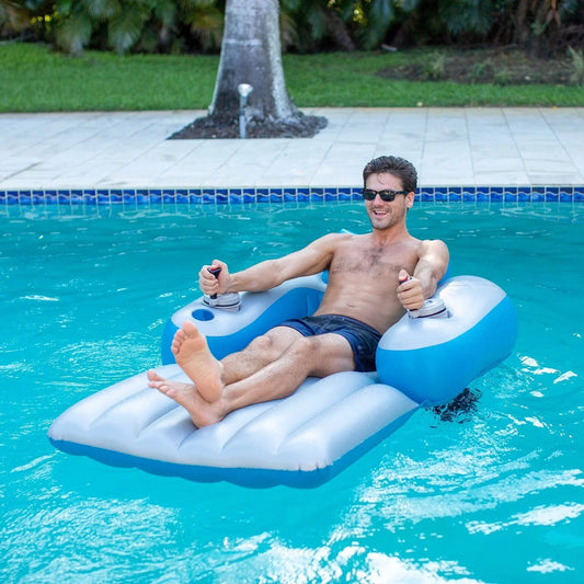 The Motorized Pool Float