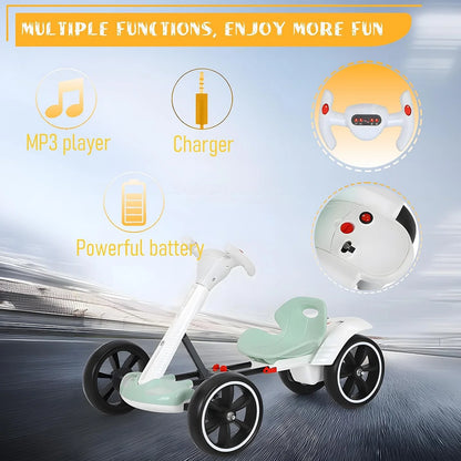 🛒Foldable Kids Electric Kart