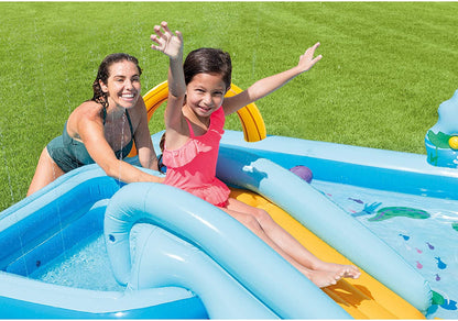 Inflatable water park, inflatable trampoline, inflatable water world