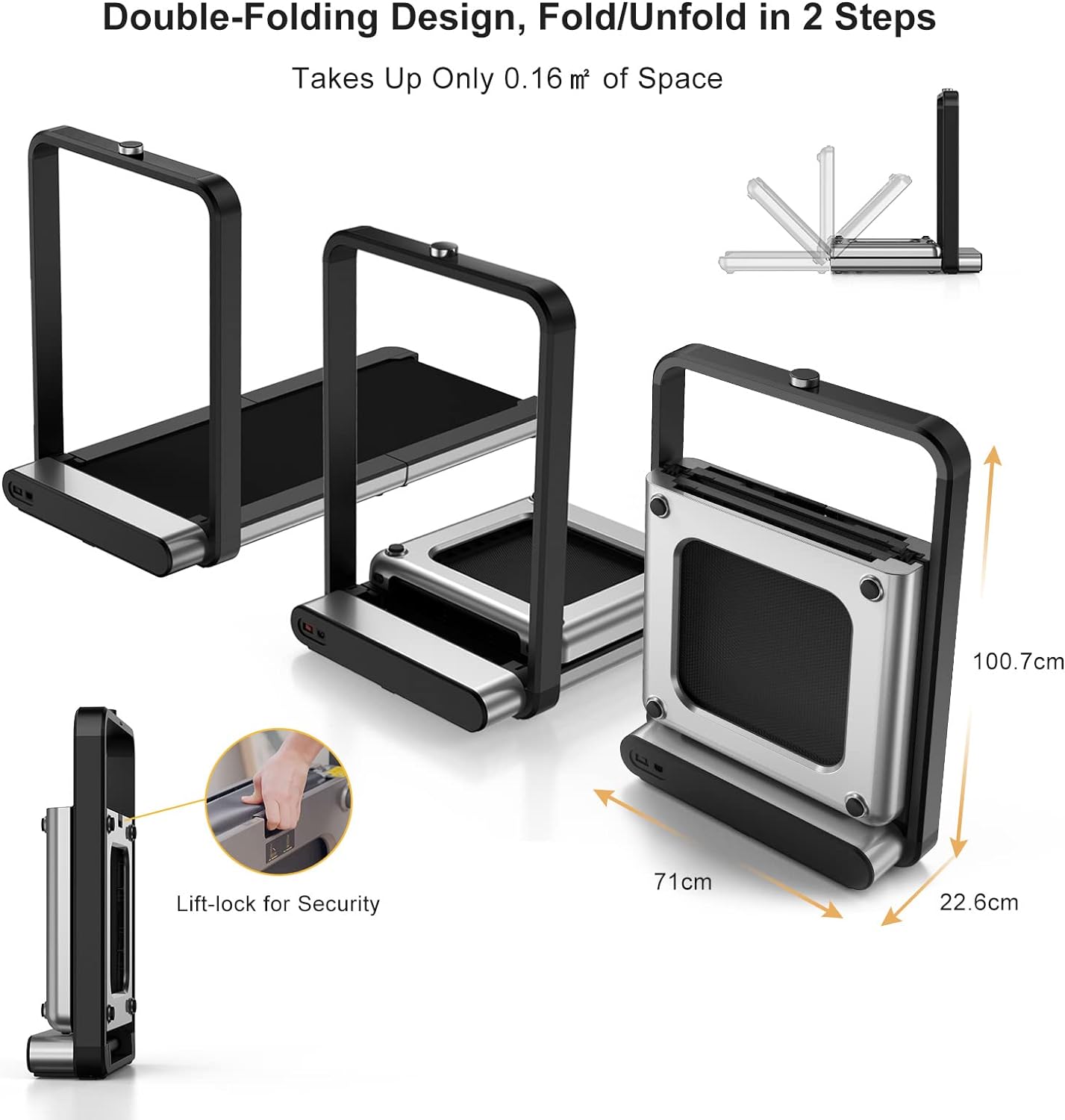 WalkingPad X21 Folding Treadmill