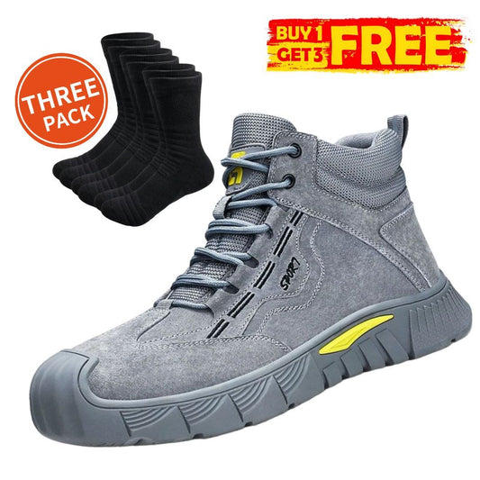 Fashionable Wear-Resistant Steel Toe Shoes Best Work Shoes