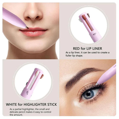 4in1 Waterproof Makeup Pencil - 1+1 FREE