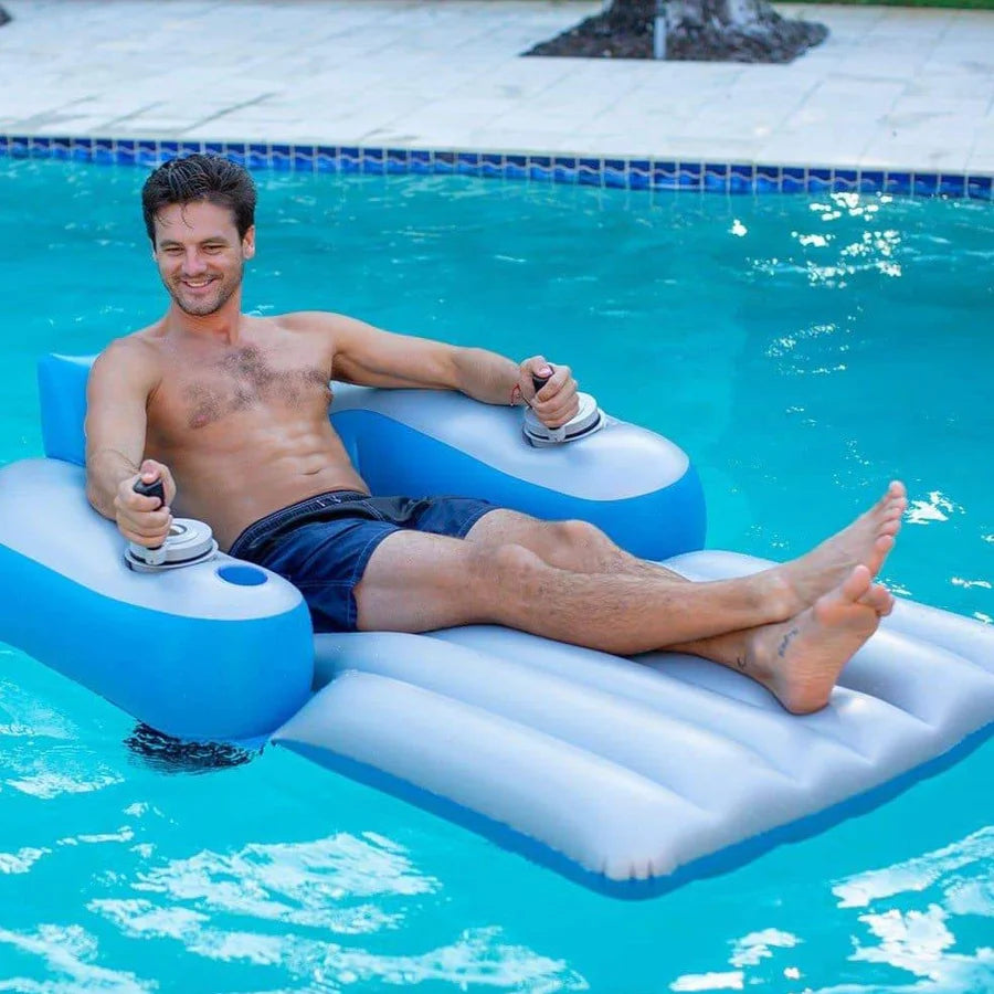 The Motorized Pool Float