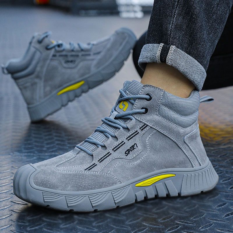 Fashionable Wear-Resistant Steel Toe Shoes Best Work Shoes